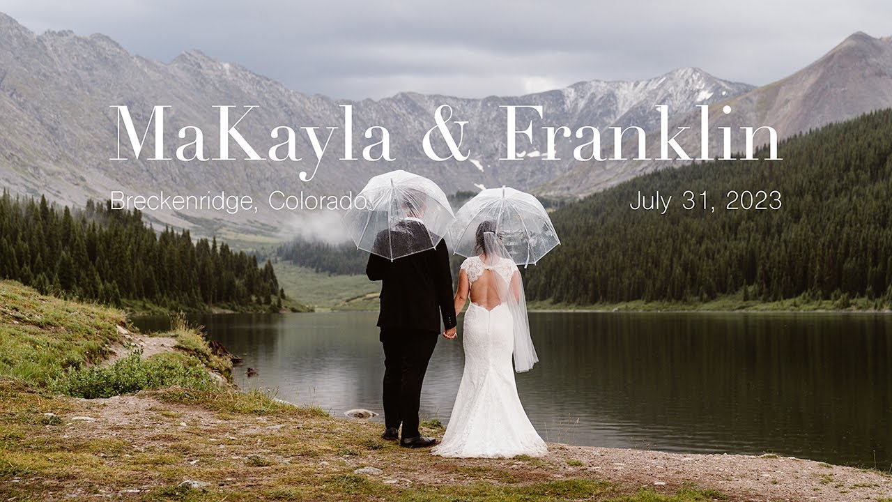 Moody Mountain Elopement in the Rain - Breckenridge Colorado Elopement Video
