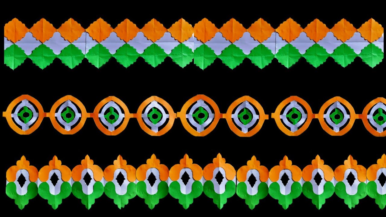 Republic Day Border Design |Republic Day Board Decoration #tricolor #republicday  #boarddecoration
