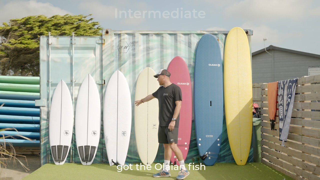 Decathlon x Surfing England: How to Choose a Surfboard