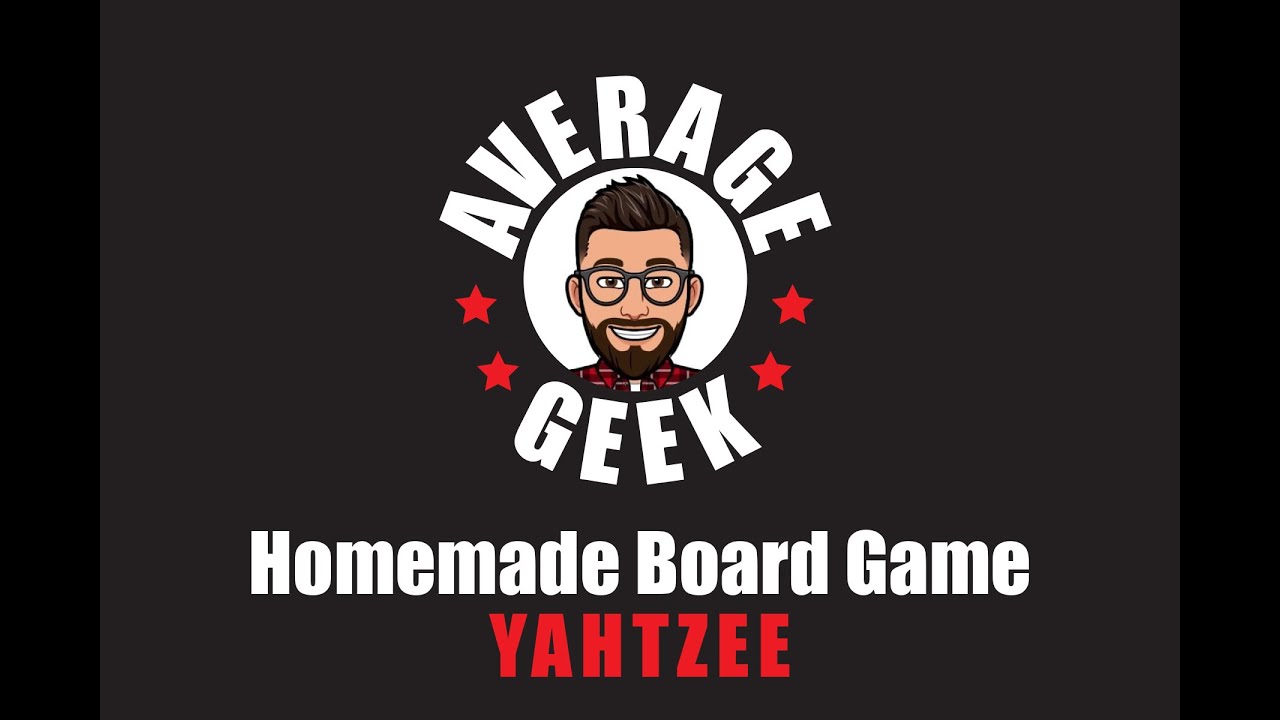 Homemade Board Game: Yahtzee