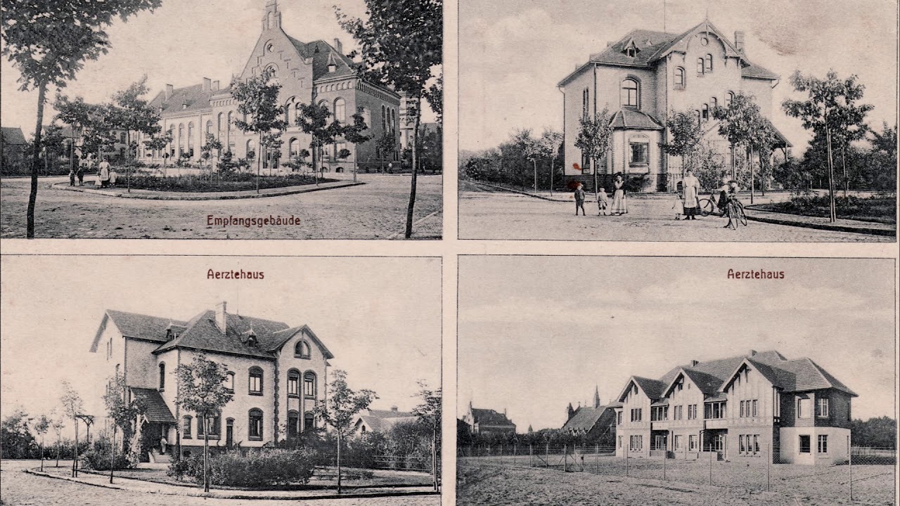 Tutaj lekarze mordowali pacjent&oacute;w. Obrzyce (Obrawalde) na archiwalnych poczt&oacute;wkach