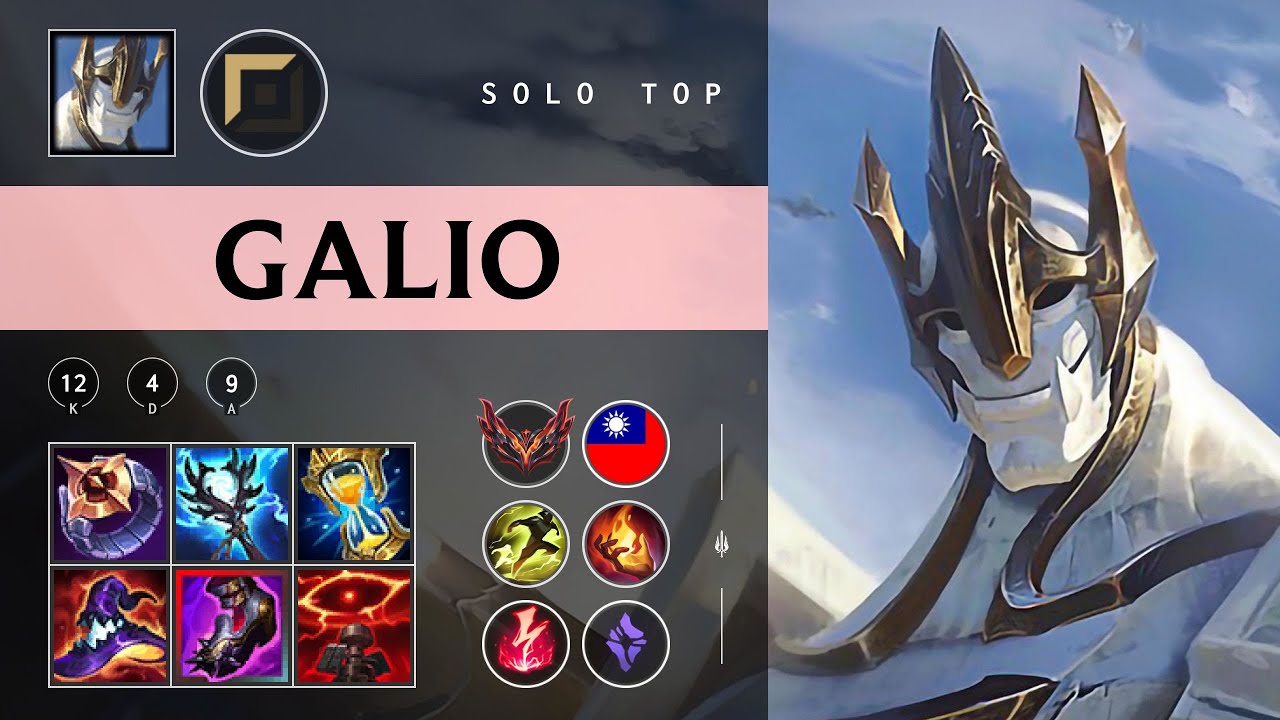 Galio Top vs Viego - TW Grandmaster Patch 25.24