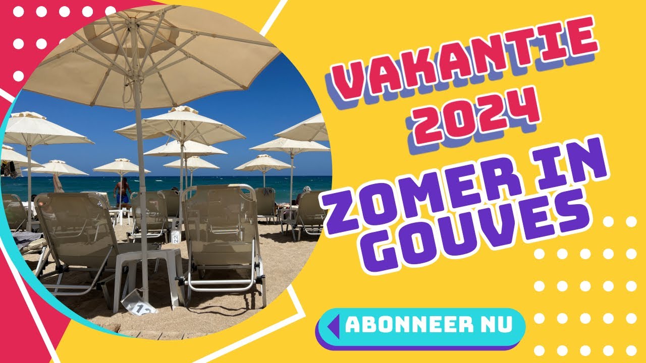 Vakantie Kreta Gouves 2024