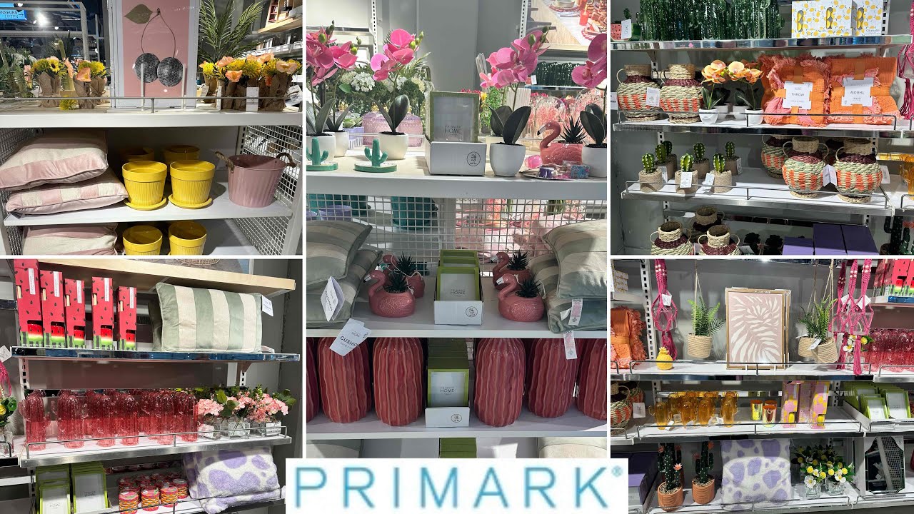 Primark home décor new collection / may 2024