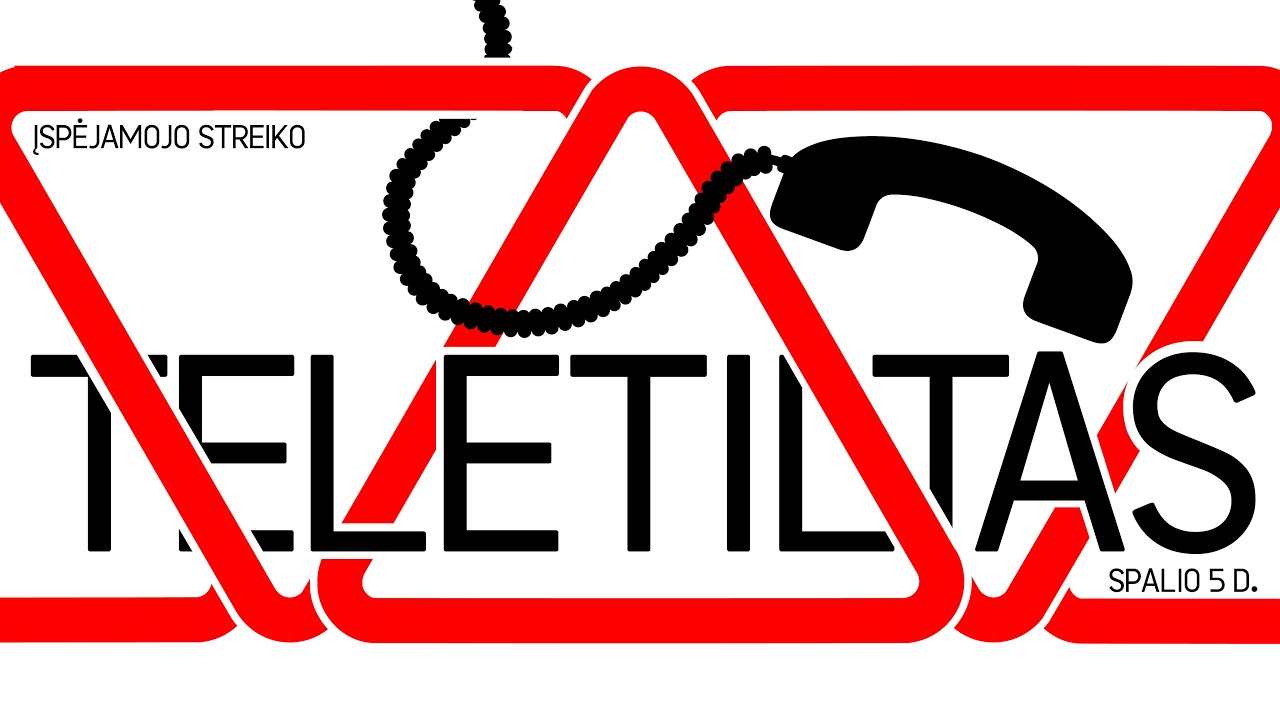 TELETILTAS: spalio 5 d. įspėjamojo streiko transliacija