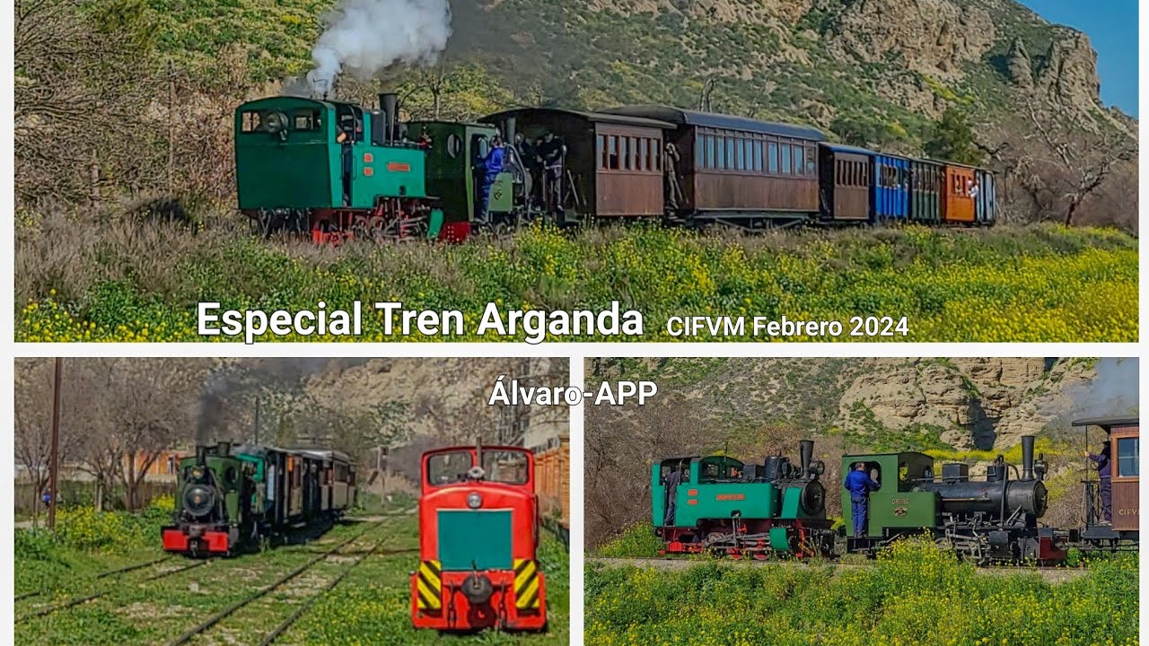 Doble Tracción Vapor: Especial Tren Arganda CIFVM Febrero 2024