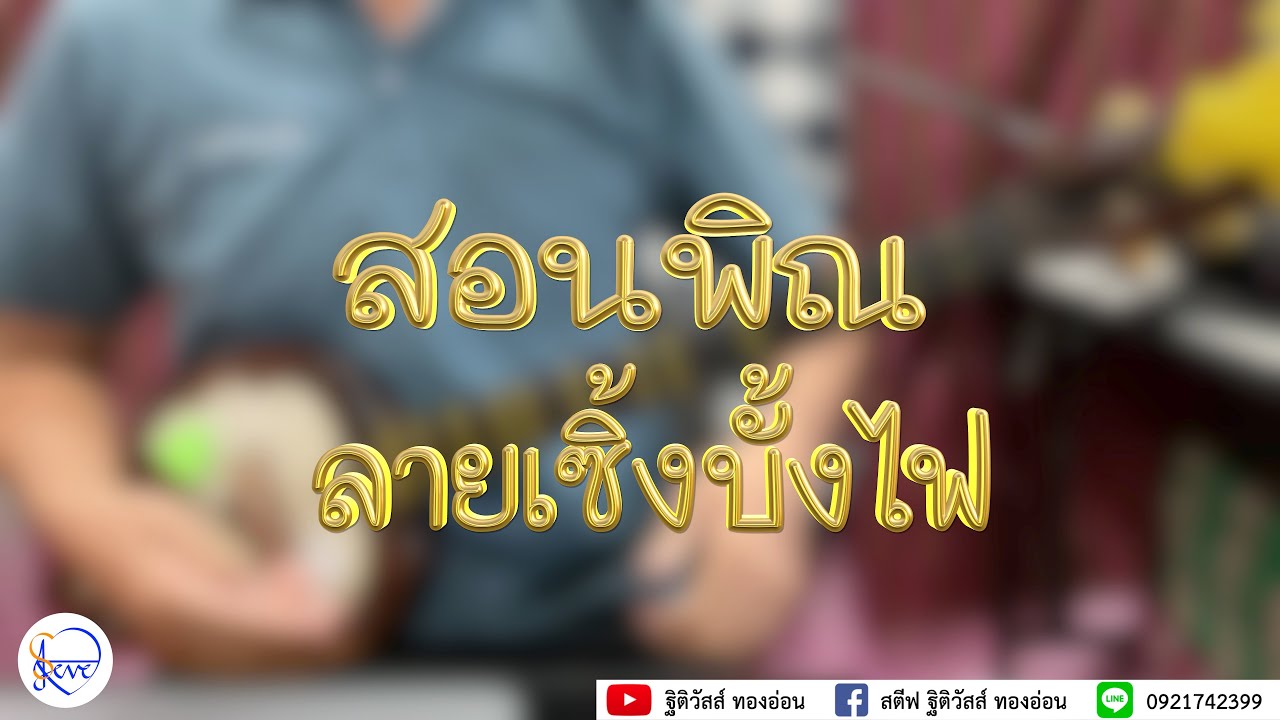 สอนพิณ ลายเซิ้งบั้งไฟ Ver อ.ใบตองกุง [สตีฟ ฐิติวัสส์ ทองอ่อน]