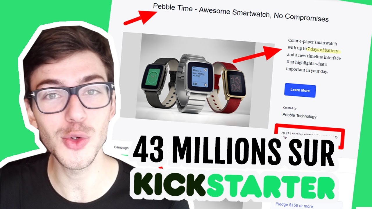 Comment lever 43 MILLIONS sur Kickstarter (Analyse)