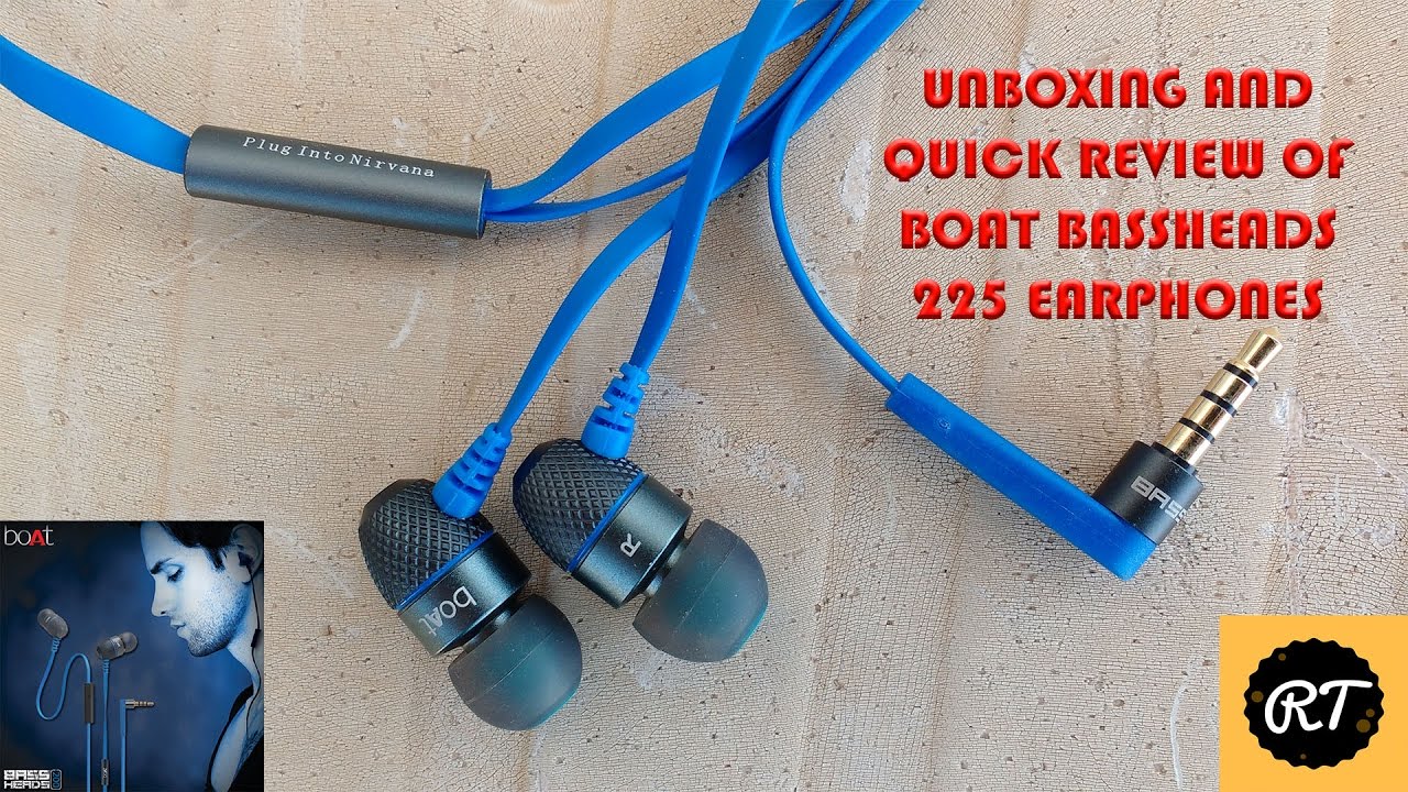 UNBOXING AND QUICK REVIEW OF  BOAT BASSHEADS 225 EARPHONES