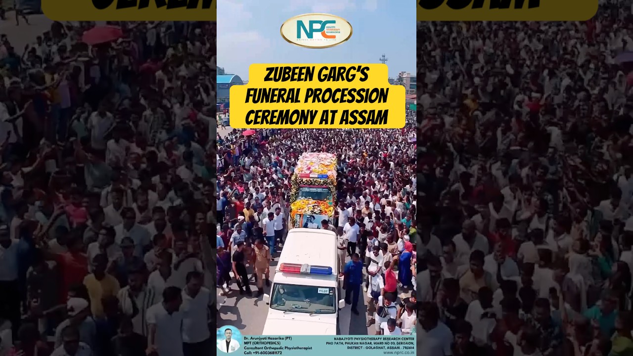 💔Zubeen Garg&rsquo;s Massive Funeral Procession #zubeengarg #zubeen_garg #restinpeace #legend #music #fan