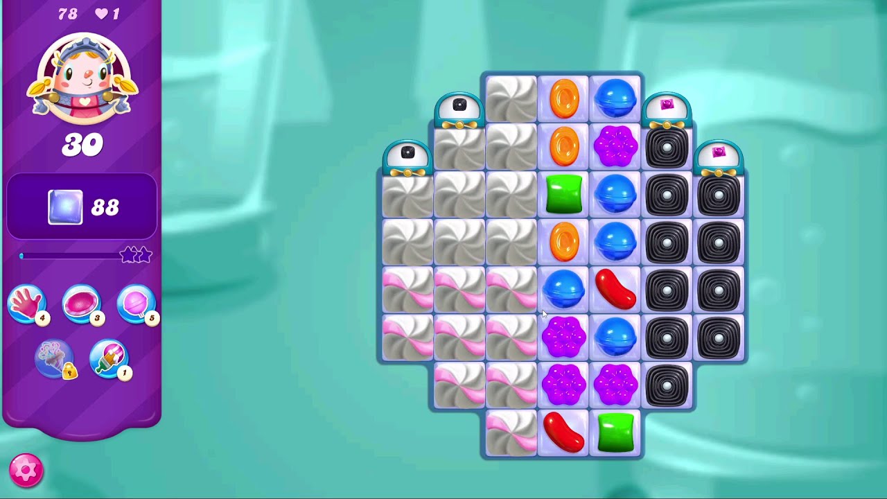 Candy Crush Saga LEVEL 78 | NO BOOSTERS (new version*)✔️