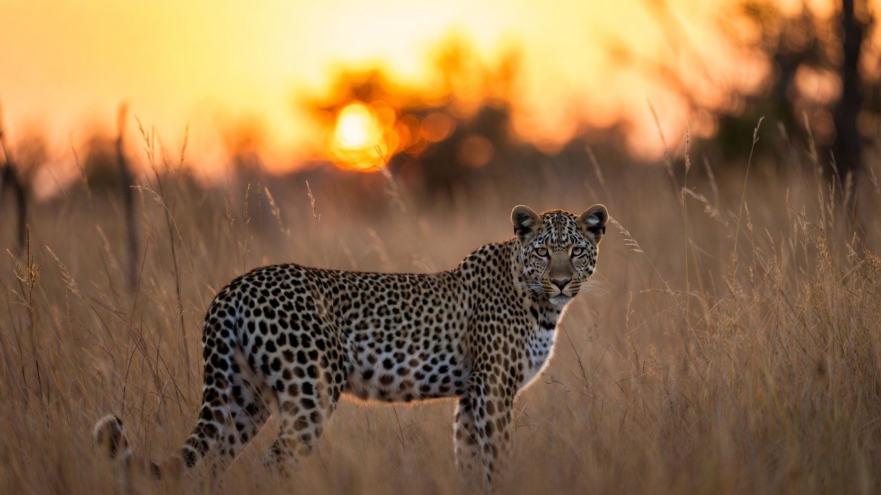 Two minutes of silence in wild Africa