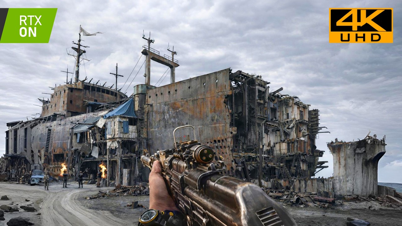 The Caspian | Realistic Immersive Ultra Graphics Gameplay [4K UHD 60FPS] Metro Exodus