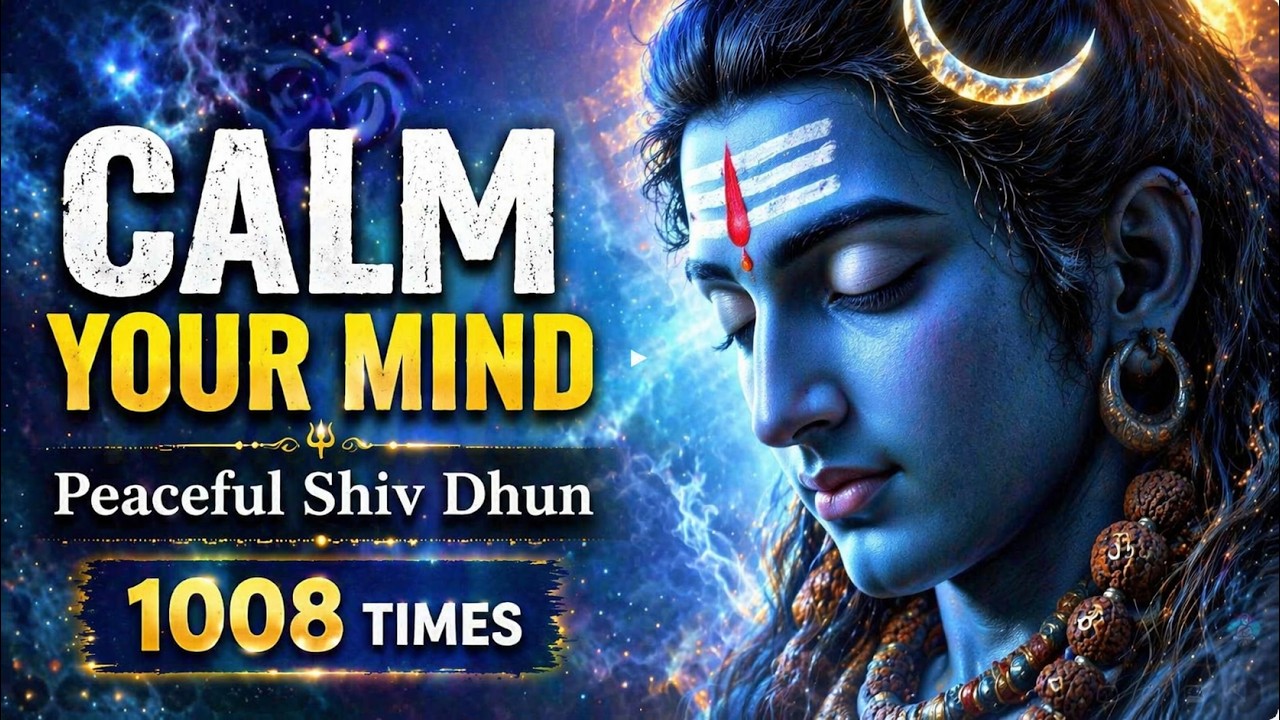 Om Namah Shivaya 1008 Times Chanting l Remove Negative Energy | Lord Shiva Mantra