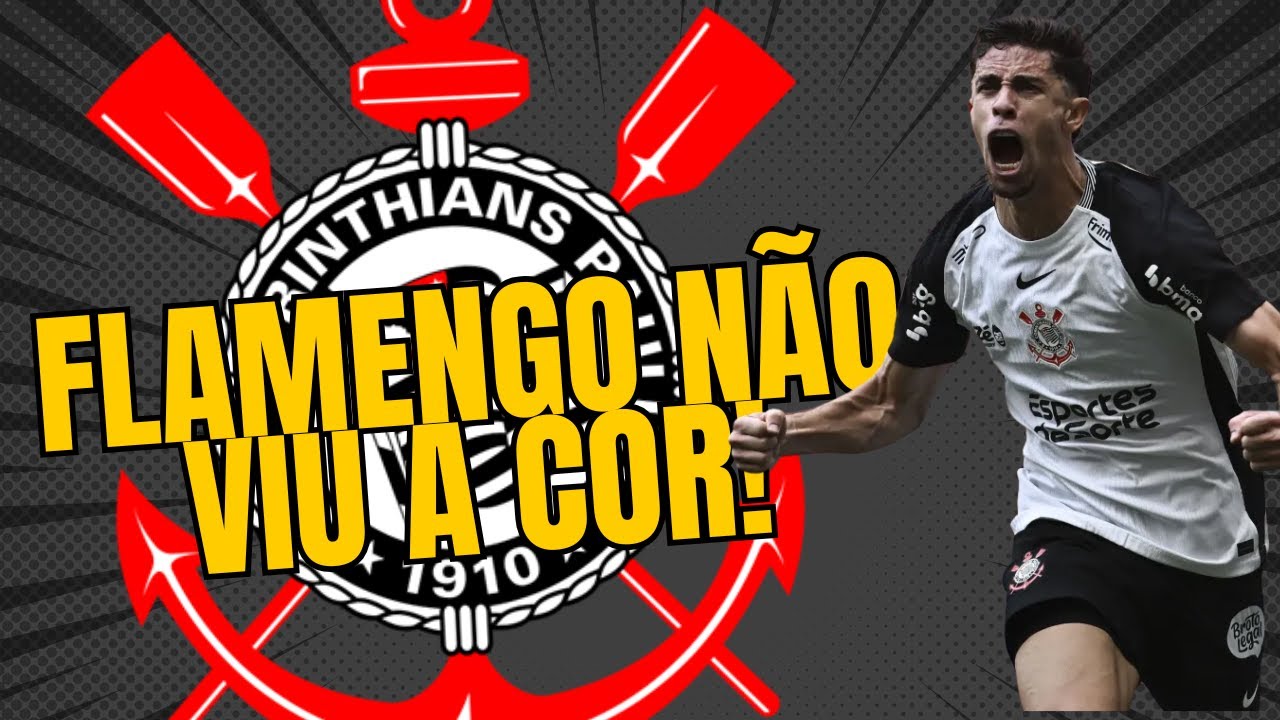 Corinthians passa por cima do Flamengo e é campeão! #supercoparei