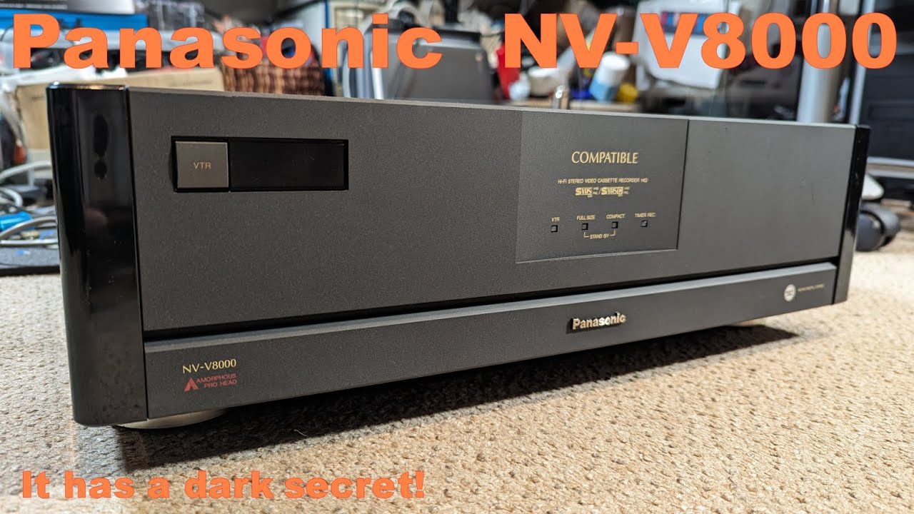 Panasonic NV-V8000 VHS - Part 3 - Discovering what this machine actually is!