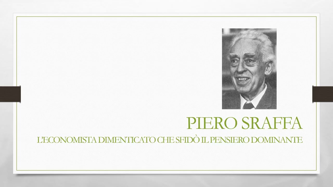 Piero Sraffa: l’economista dimenticato che ha messo in crisi la teoria neoclassica