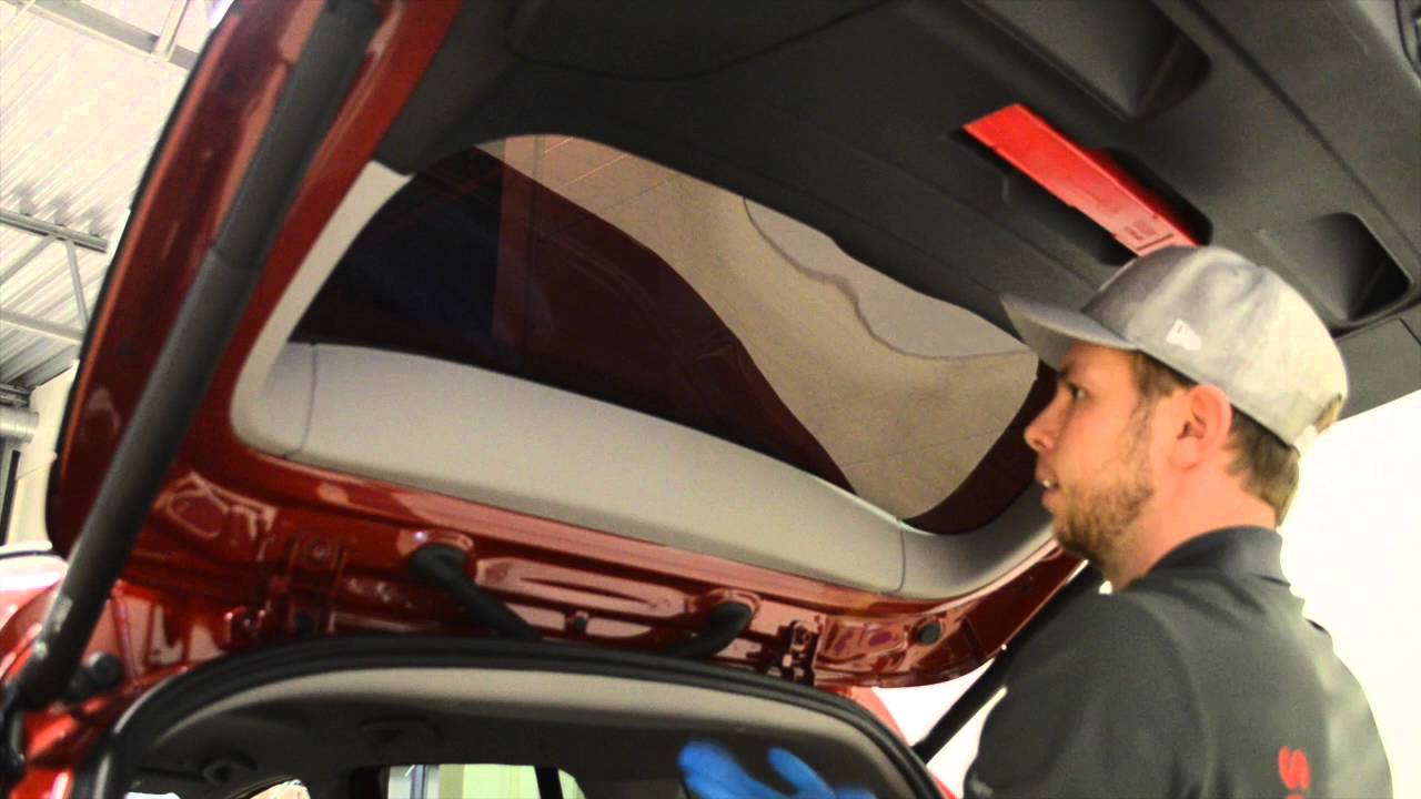 BMW 2 GRAND TOURER - Mounting Car Sun Shades tinting black Solarplexius