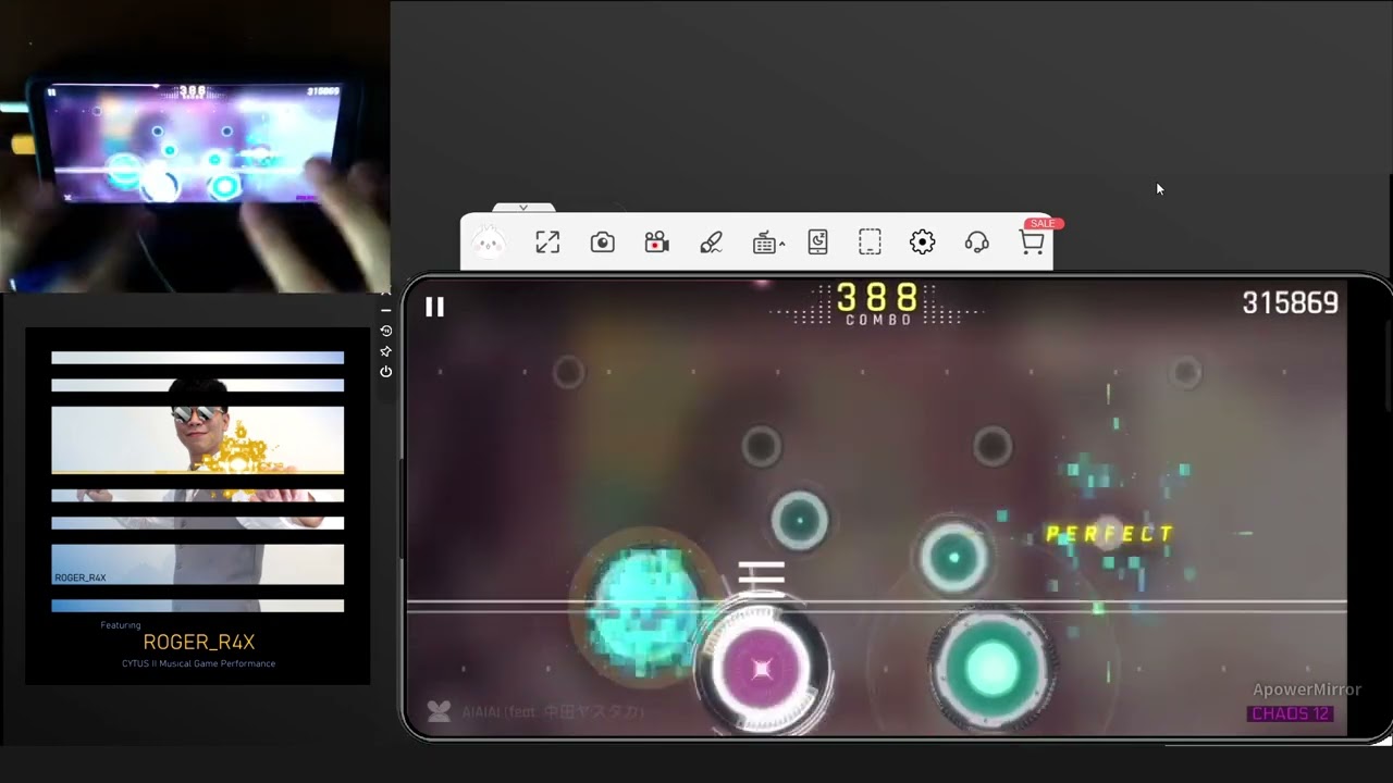 Cytus 2 - Gameplay - MM SCORE - AIAIAI - KIZUNA AI