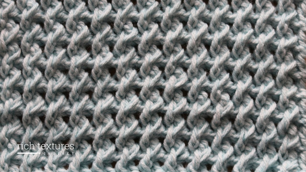 Easy Twist Stitch | How to Crochet