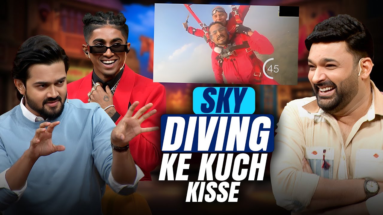 Bhuvan Bam Sky Diving Kisse 🤣 | BB Ki Vines | MC Stan | Harsh Gujral | Kapil Sharma Show