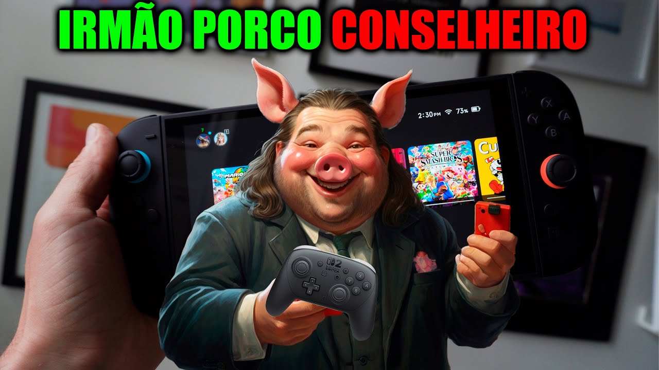 TEMOS INVEJA DO IRMÃO PORCO