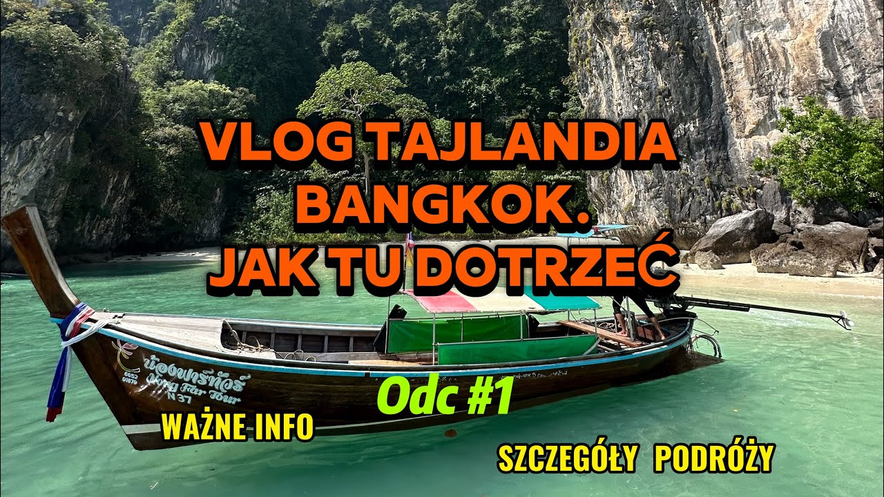 VLOG TAJLANDIA ODC#1. Ruszamy do Tajlandii. Ważne 🚨 INFO 