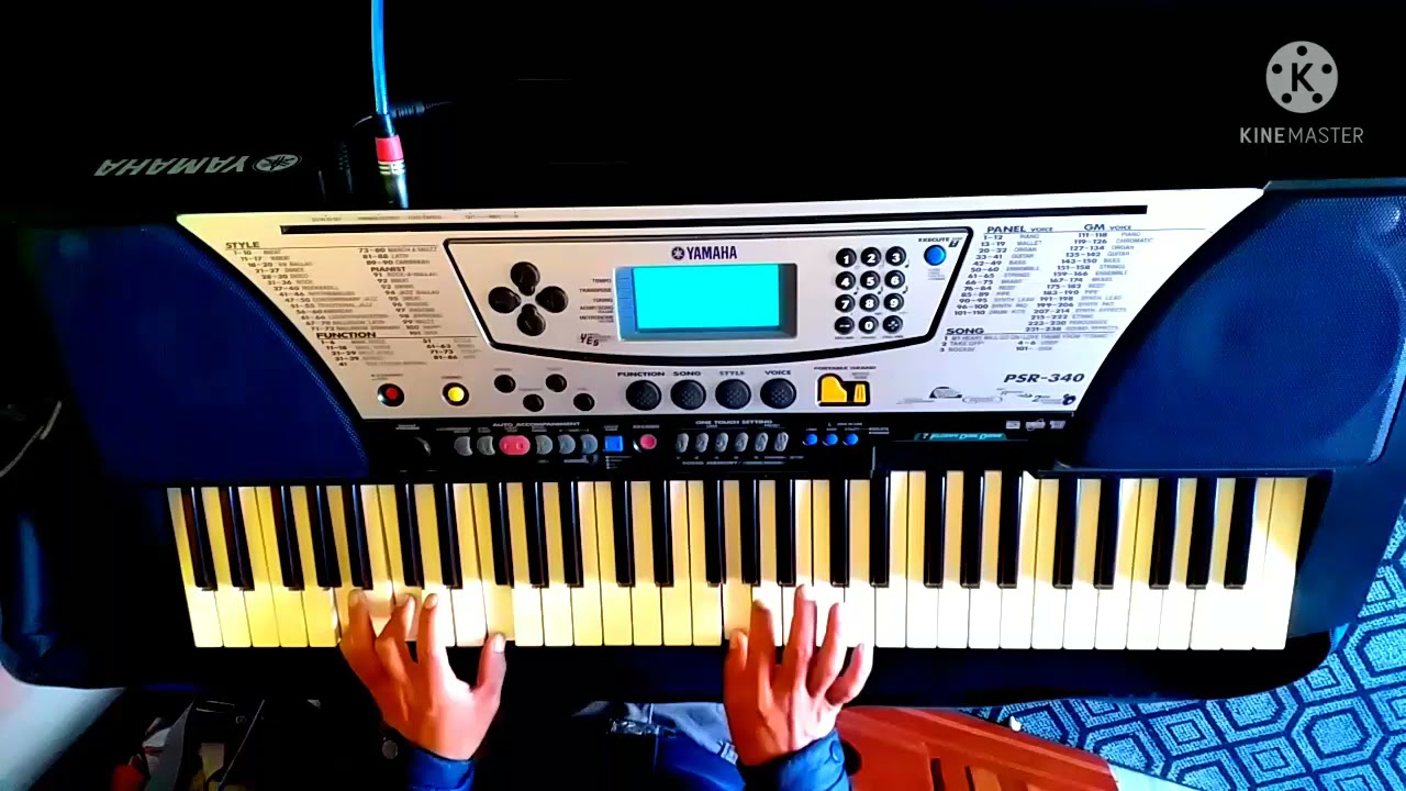 TALENTO DIVINO. (LA ALEGR&Iacute;A DE MIS DIAS) tutorial. YAMAHA PSR 340. 2021