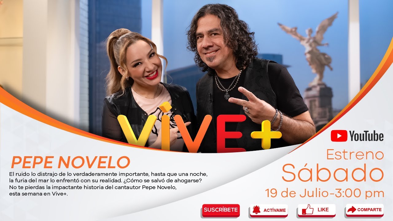 En Vivo con el cantautor PEPE NOVELO- El mar no fue el FINAL sino un NUEVO COMIENZO | Vive Más TV