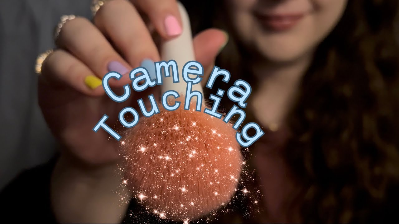 ASMR Camera Brushing with Makeup Brushes No Talking