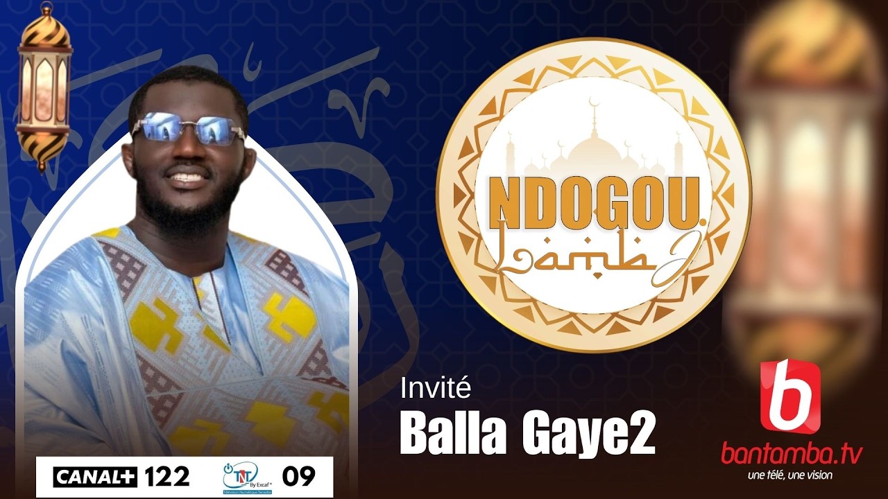🔴SUIVEZ EN DIRECT NDOGOU LAMB INVITE BALLA GAYE 2 AVEC EL HADJI BECAYE MBAYE