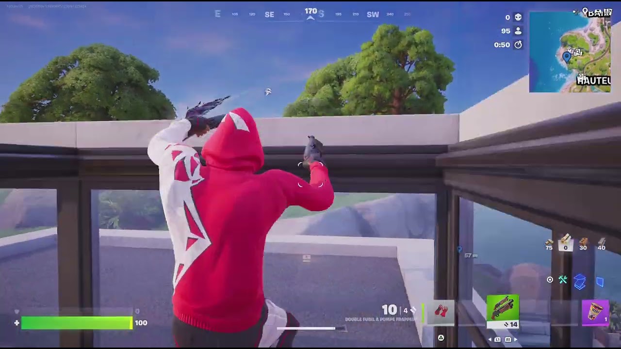 Vidéo Fornite solo (désoler mon micro bug)