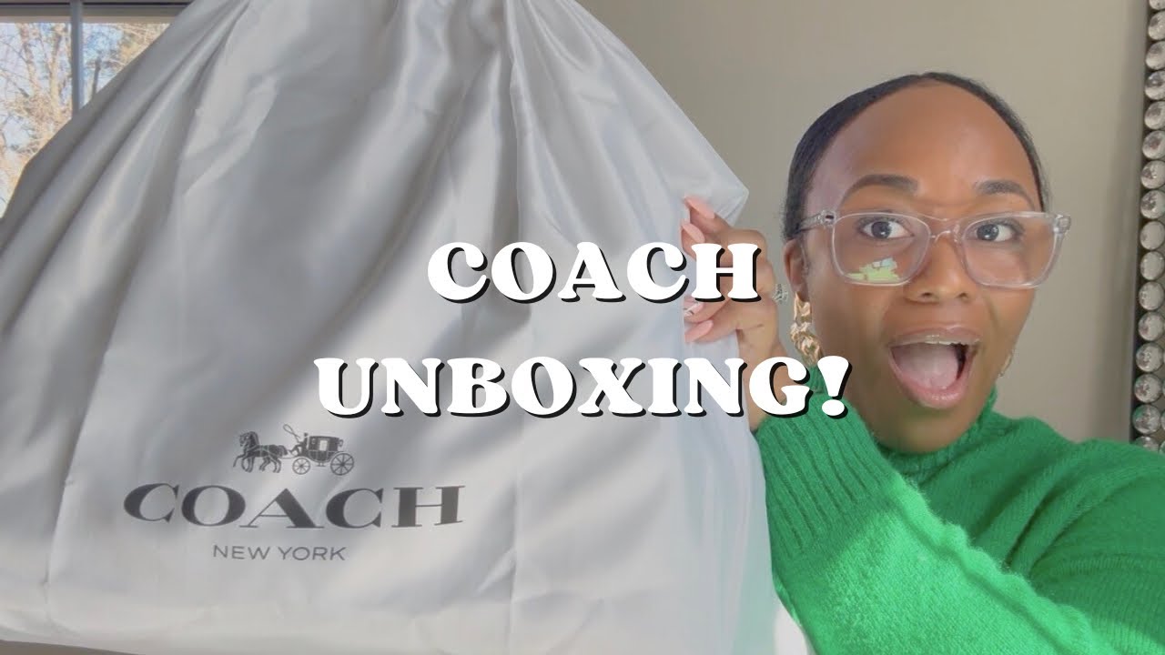 Распаковка модной сумки от COACH!