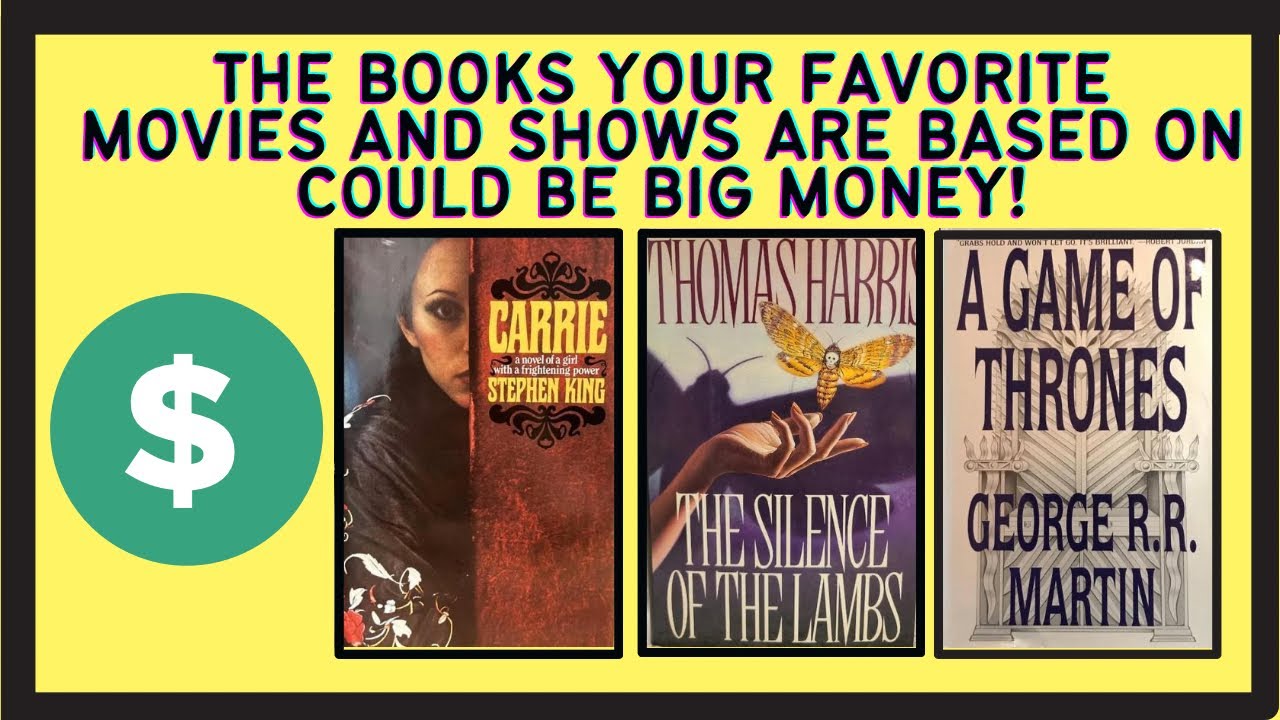 You Won’t Believe what Some of These Books are Worth! Books Your Favorite Movies/Shows are Based on