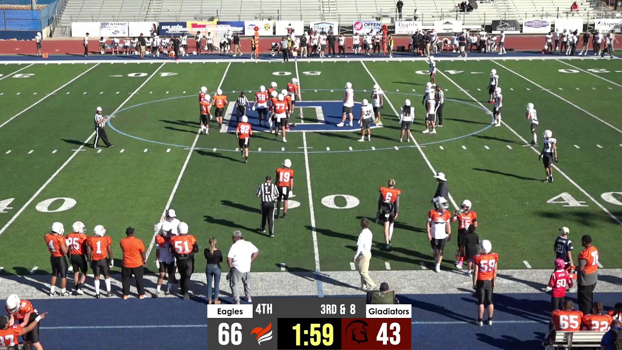 St George Eagles vs Pacific North West Christian College Gladiators