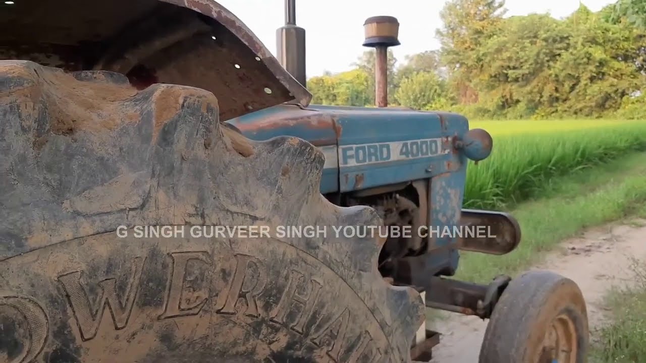 FORD 4000 vintage tractor all original