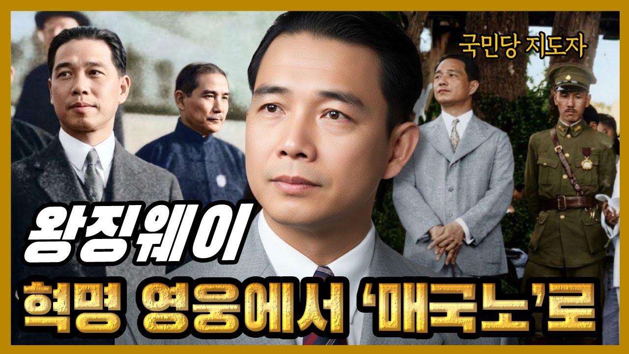 왕징웨이 – 장제스의 경쟁자이자 ‘한간 제1호’, 중국 정치의 가장 비극적인 배신