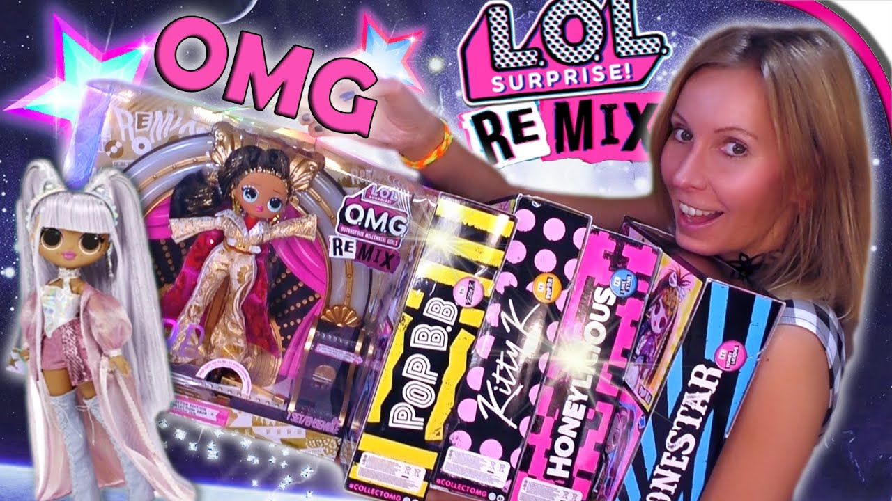 LOL Surprise REMIX OMG 🌟 Kitty K, Honeylicious, Pop BB, Lonestar, Jukebox BB 🤩 Alle Dolls deutsch