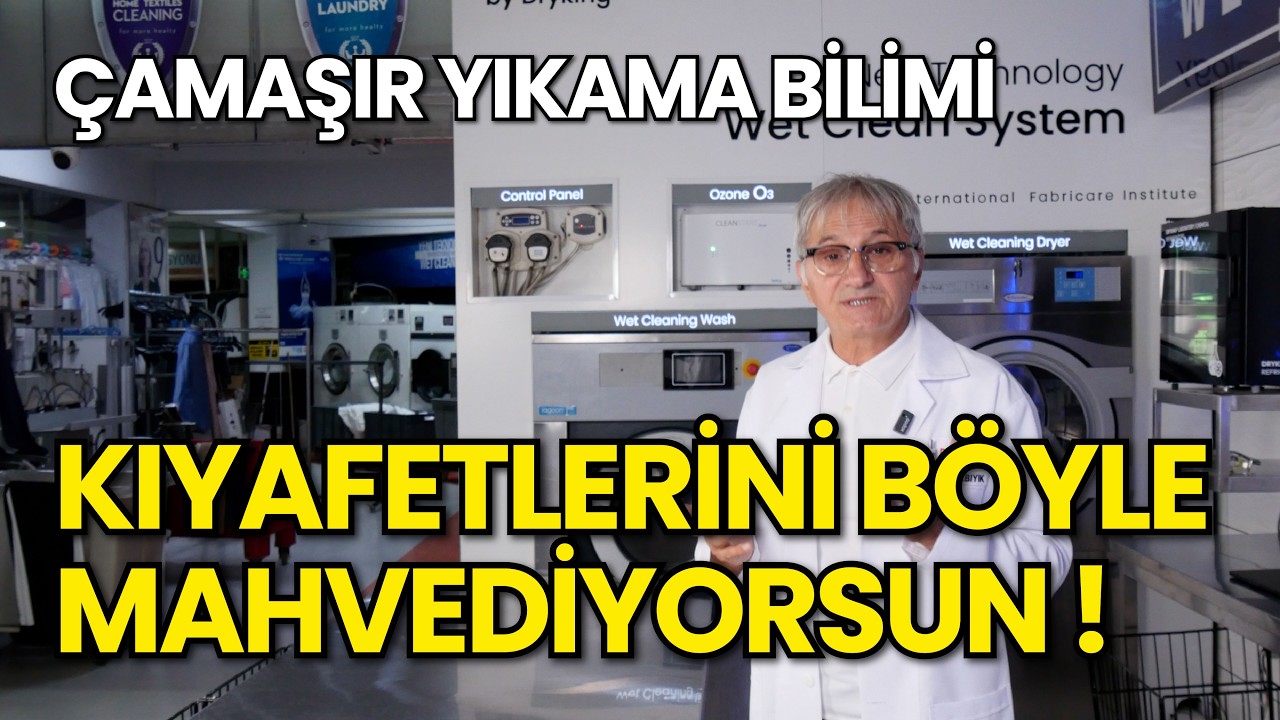 DRYKING KURU TEMİZLEME ANLATIYOR - DOĞRU ÇAMAŞIR YIKAMA TEKNİKLERİ  #1 HERBERT SINNER DÖNGÜSÜ