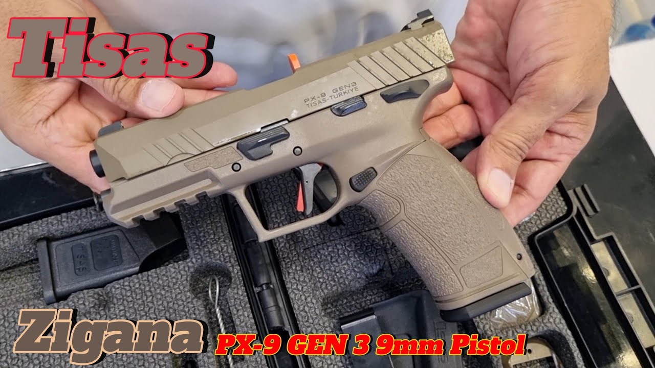 Zigana PX-9 GEN 3 9mm Pistol Review and Unboxing | Tisas Zigana PX9.