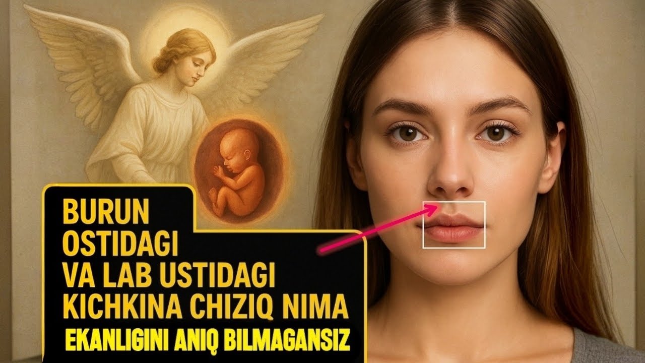 Burun ostidagi chiziqning siri: Siz bilmagan haqiqatlar