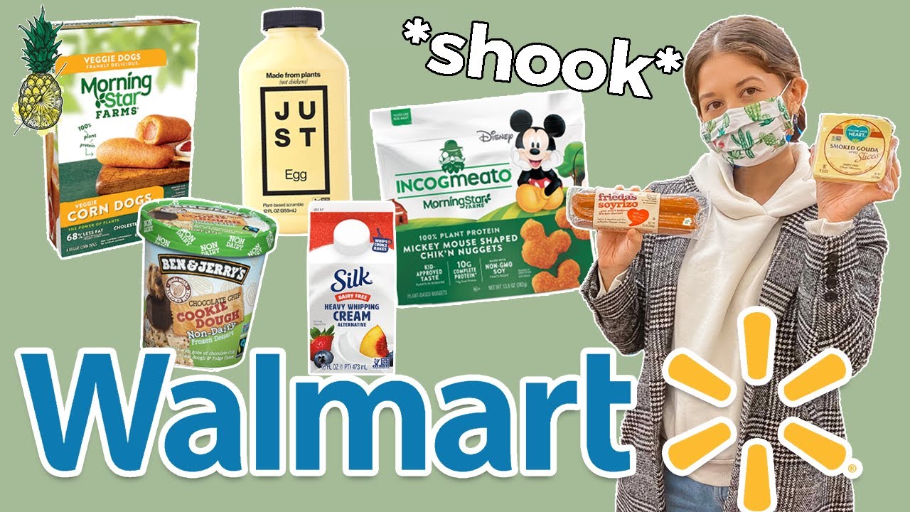 Веганские товары из Walmart, на которые стоит обратить внимание 😱 *столько вариантов*