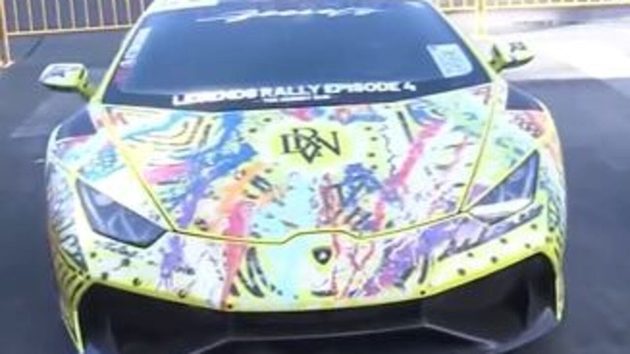 Exotic, Fancy Automobiles gather for Las Vegas Car Meets on Las Vegas Strip