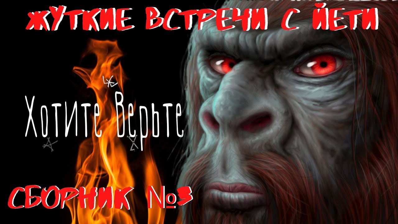 Жуткие встречи с Йети: Сборник№3. Рассказы очевидцев.