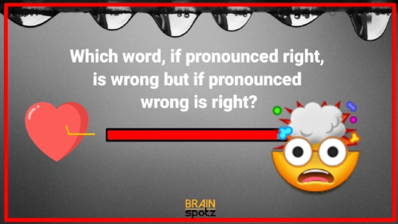 Riddles to check your IQ, BRAIN SPOTZ, New Riddles,  U can't answer unless your a clever person.