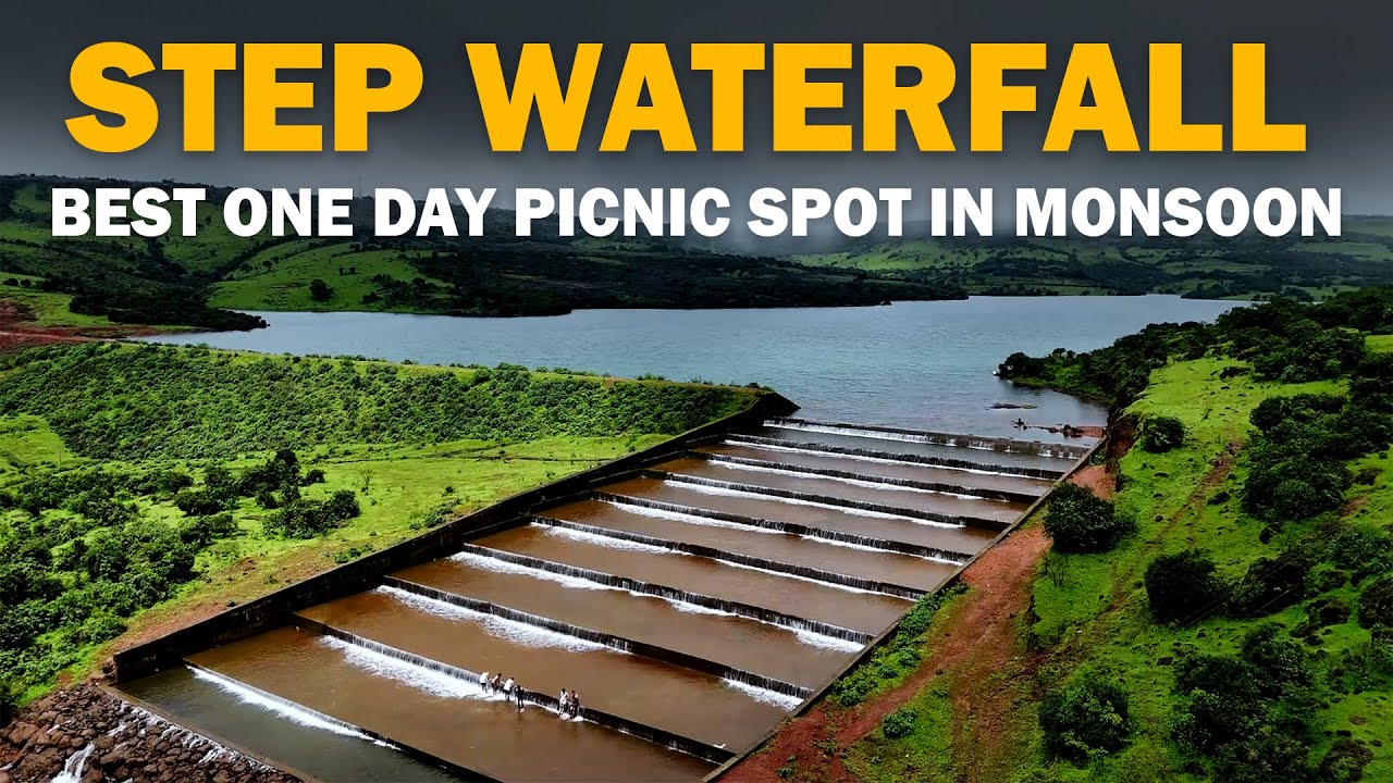 Step Waterfall Satara is a MUST SEE Destination | Monsoon Vlog | Marathi Vlog | Thoseghar, Sajjangad