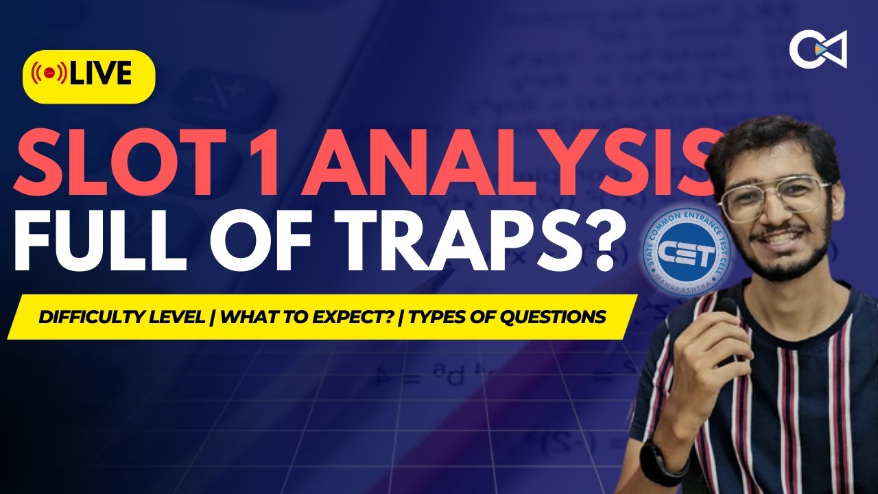 MBA CET 2025 SLOT 1 ANALYSIS | Full of Traps? | Crack Every Test