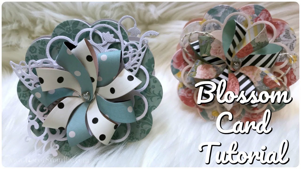 Flower Blossom Card Tutorial | Requested Card Tutorial