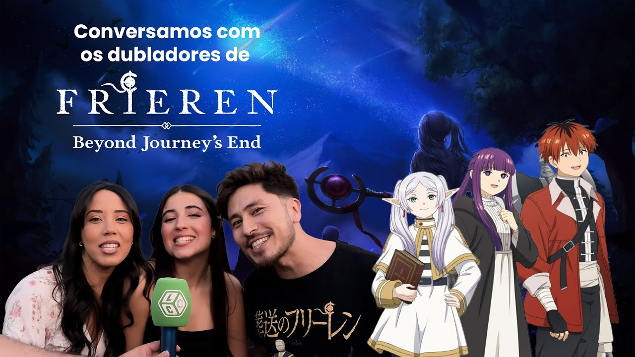 🎙️✨ Batemos um papo com os dubladores de Frieren! #LootCentral