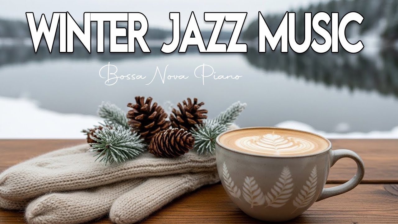 Soft and Smooth Winter Jazz ❄ Sweet Holiday Coffee Music & Bossa Nova Christmas Songs for Studying